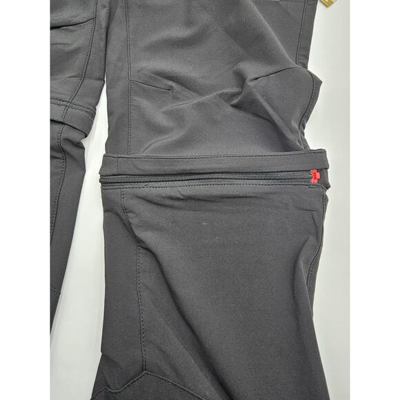 The North Face Women's Size 10 Reg Black Bridgeway Zip Off Pant NWT - Picture 3 of 12